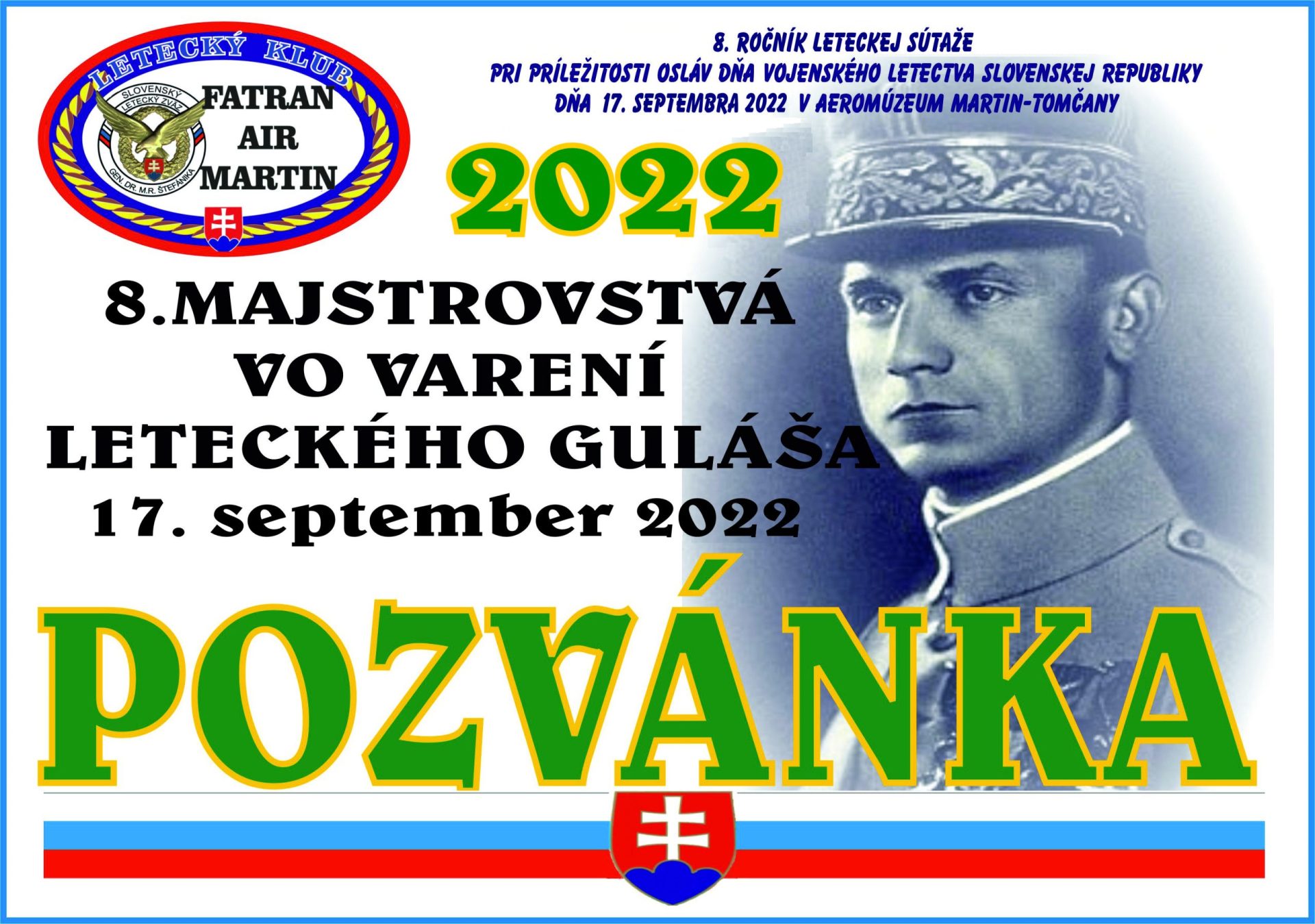 VIII. ročník Fatranského leteckého guláša dňa 17.9.2022
